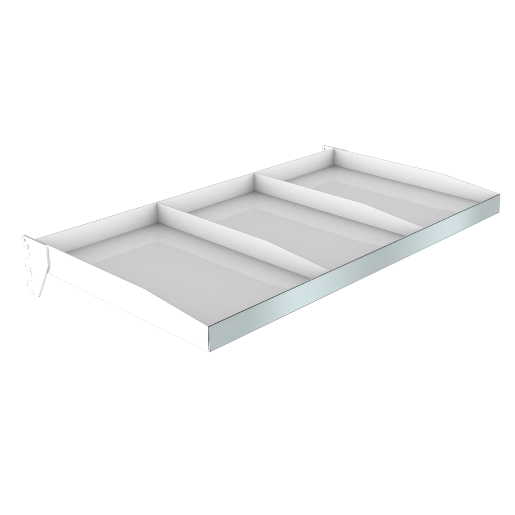 Slotted UpBright® Display Hat Shelf