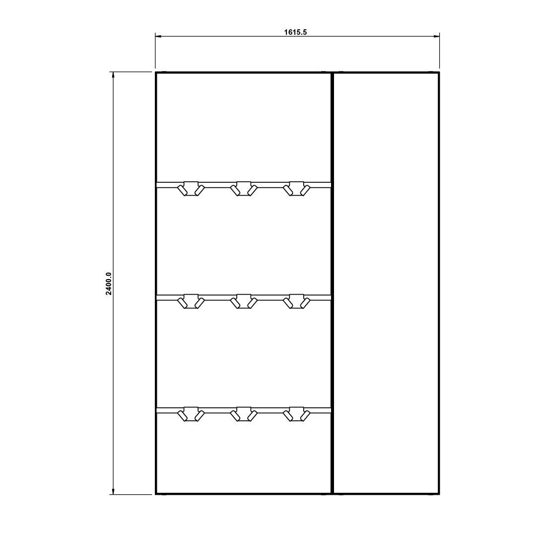 Padel Retail Display - Padel & Graphic Single
