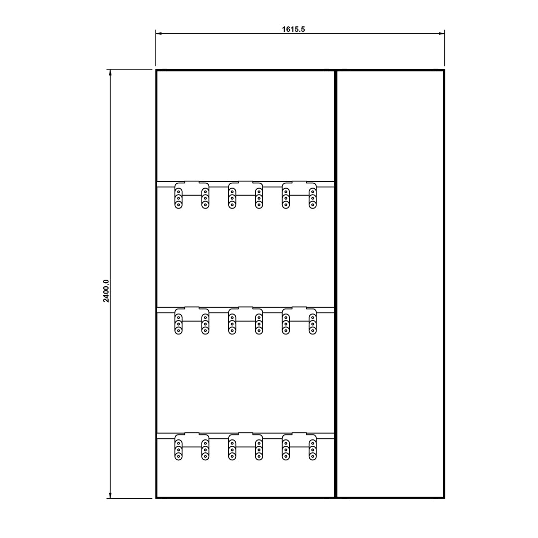 Padel Retail Display - Padel & Graphic Stepped
