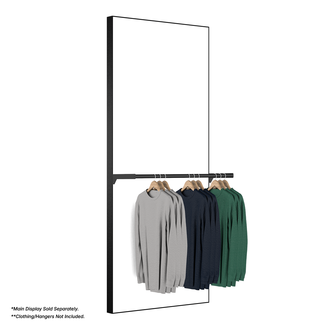 Slotted UpBright® Heavy-Duty D-Rail