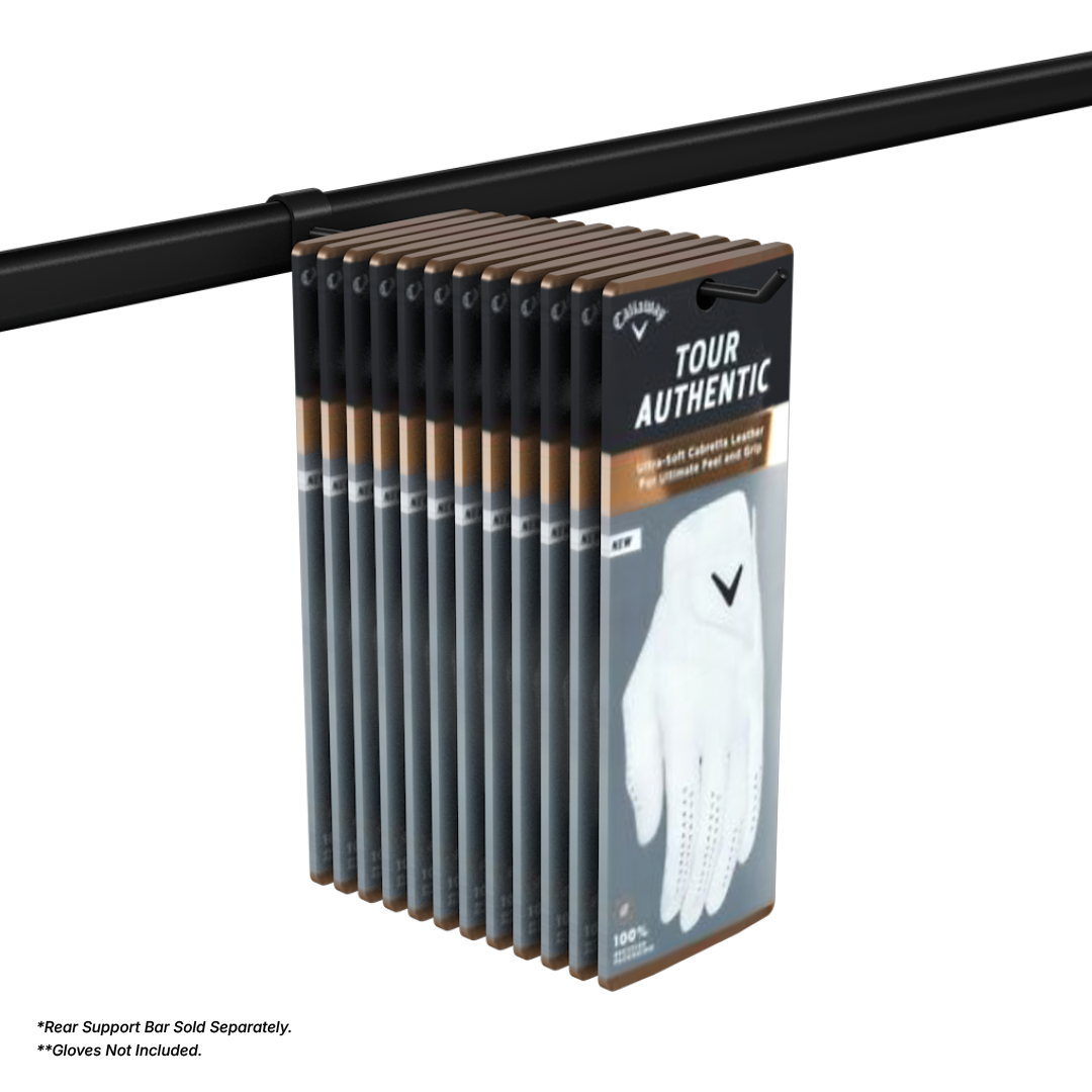 Slotted UpBright® Display Prong Hook