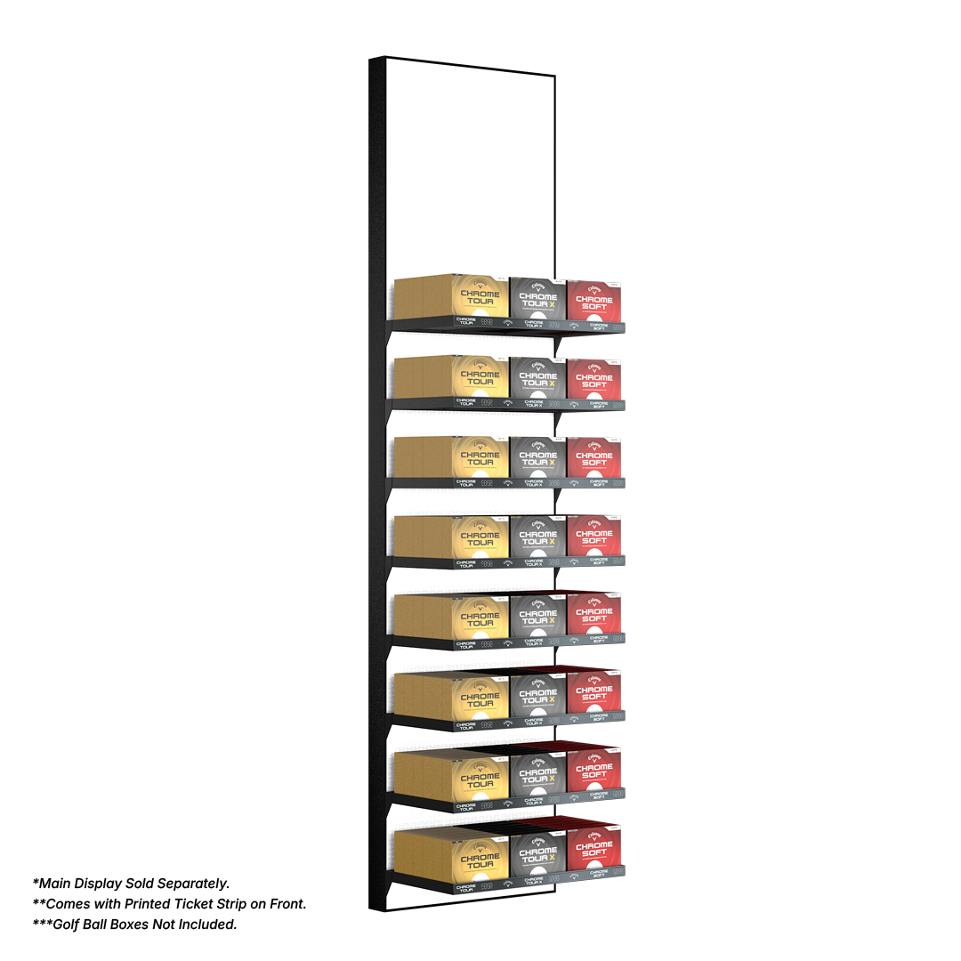 Slotted UpBright® Golf Ball Shelf