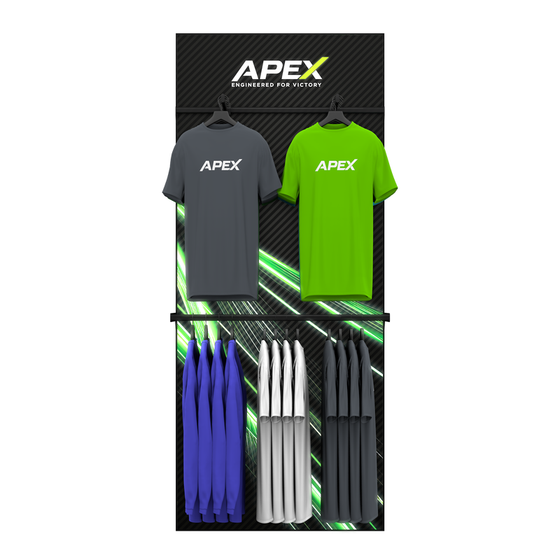 Padel Retail Display - Apparel Single