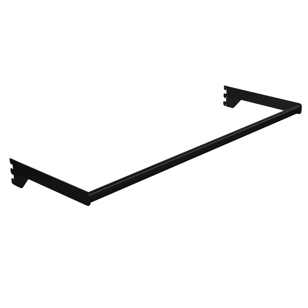 Slotted UpBright® Heavy-Duty D-Rail