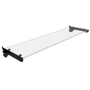 Slotted UpBright® Premium Glass Shelf