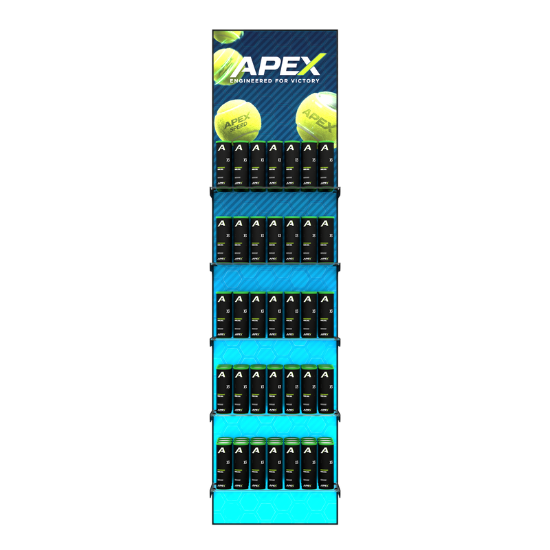 Padel Retail Display - Ball Solution