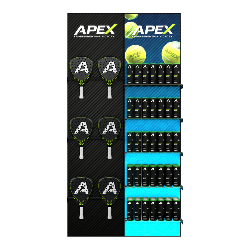 Padel Retail Display - Padel & Ball Solution 1