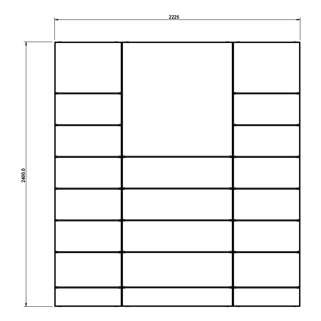 Premium Apothecary Salon Retail Display | Glass Shelving