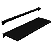 Slotted UpBright® Putter Shelf and Bracket
