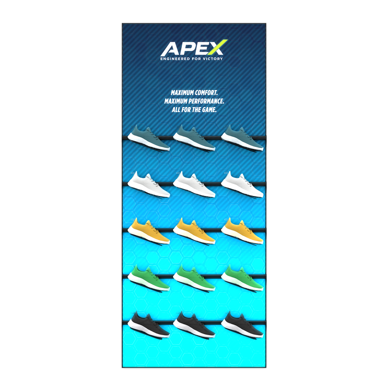 Padel Retail Display - Footwear 1005