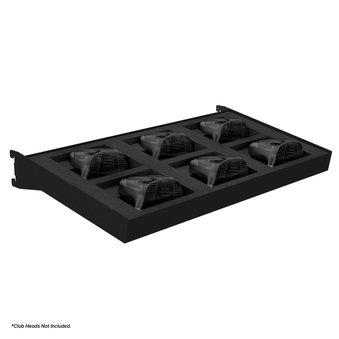 Slotted UpBright® Club Head Tray - Drivers & Hybrids