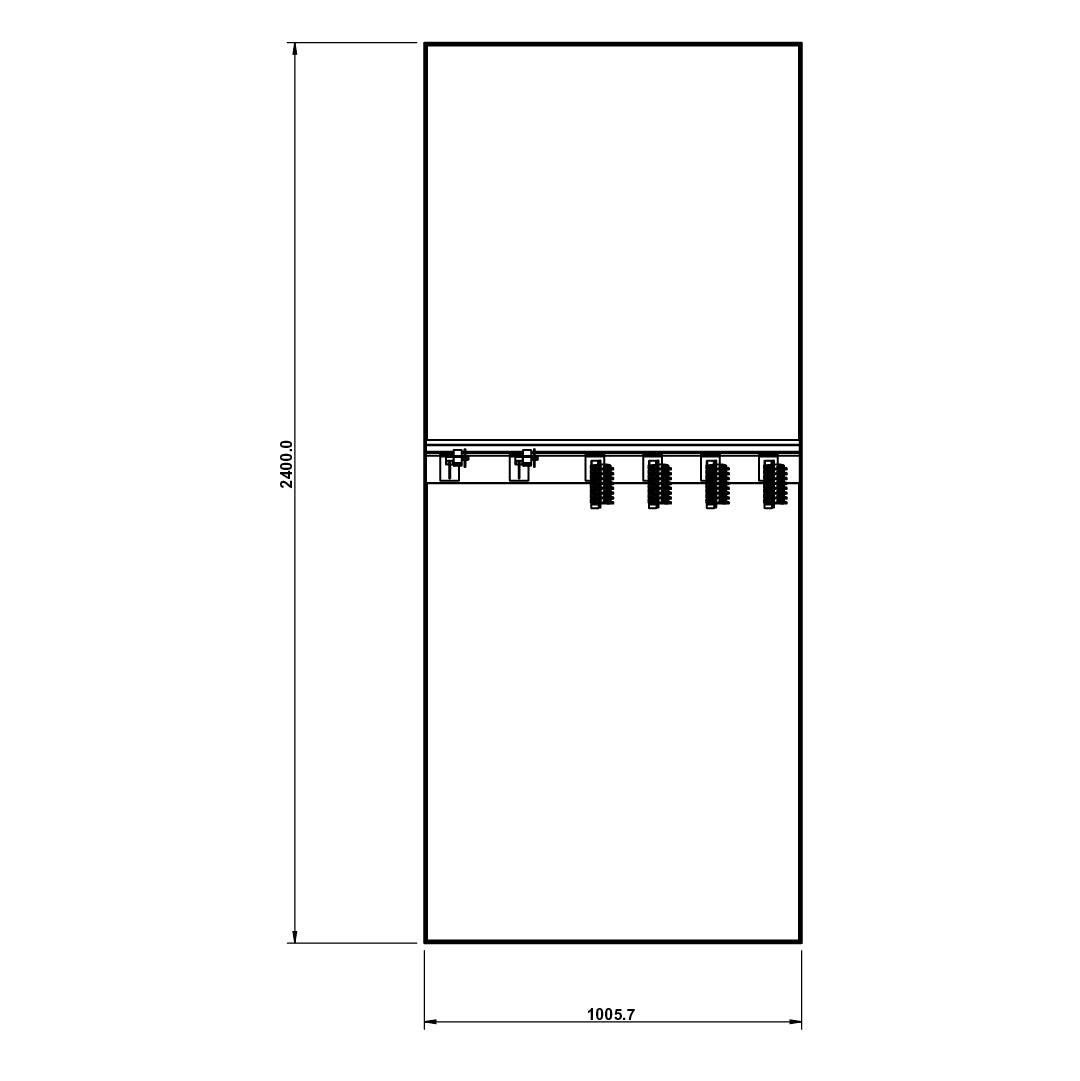 Slotted UpBright® Single Golf Club Wall Display